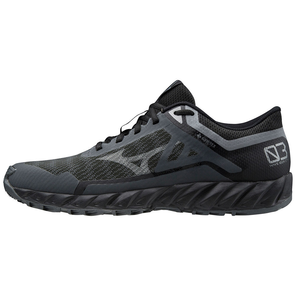 Zapatillas Running Mizuno Wave Ibuki 3 Gtx Hombre Gris/Negras Comprar UZRT-20348